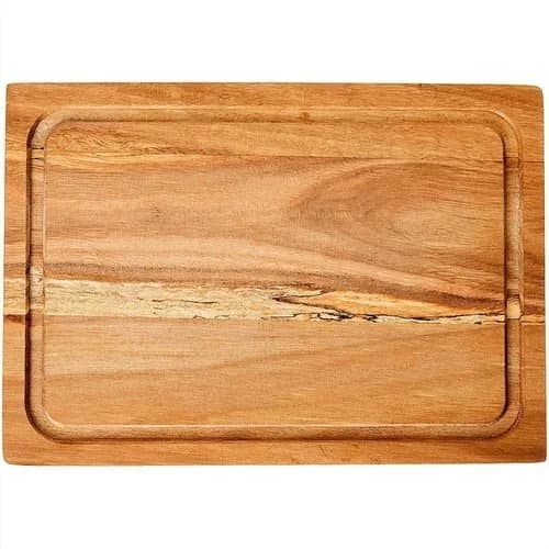Tabla De Madera Cocina Para Picar Servir 45 Cm Asado — imagen 2 de 3