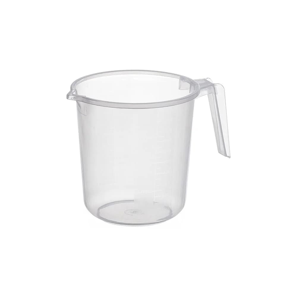 Jarra Medidora De Plastico 1000 Ml Graduada Transparente — imagen 1 de 1