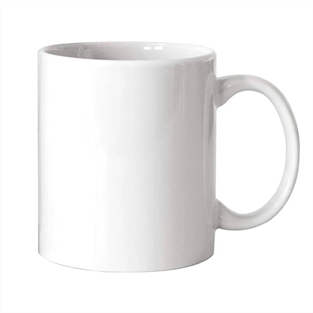 Taza De Ceramica Blanca Mug Jarro 310 Ml Grupo Dos — imagen 1 de 3