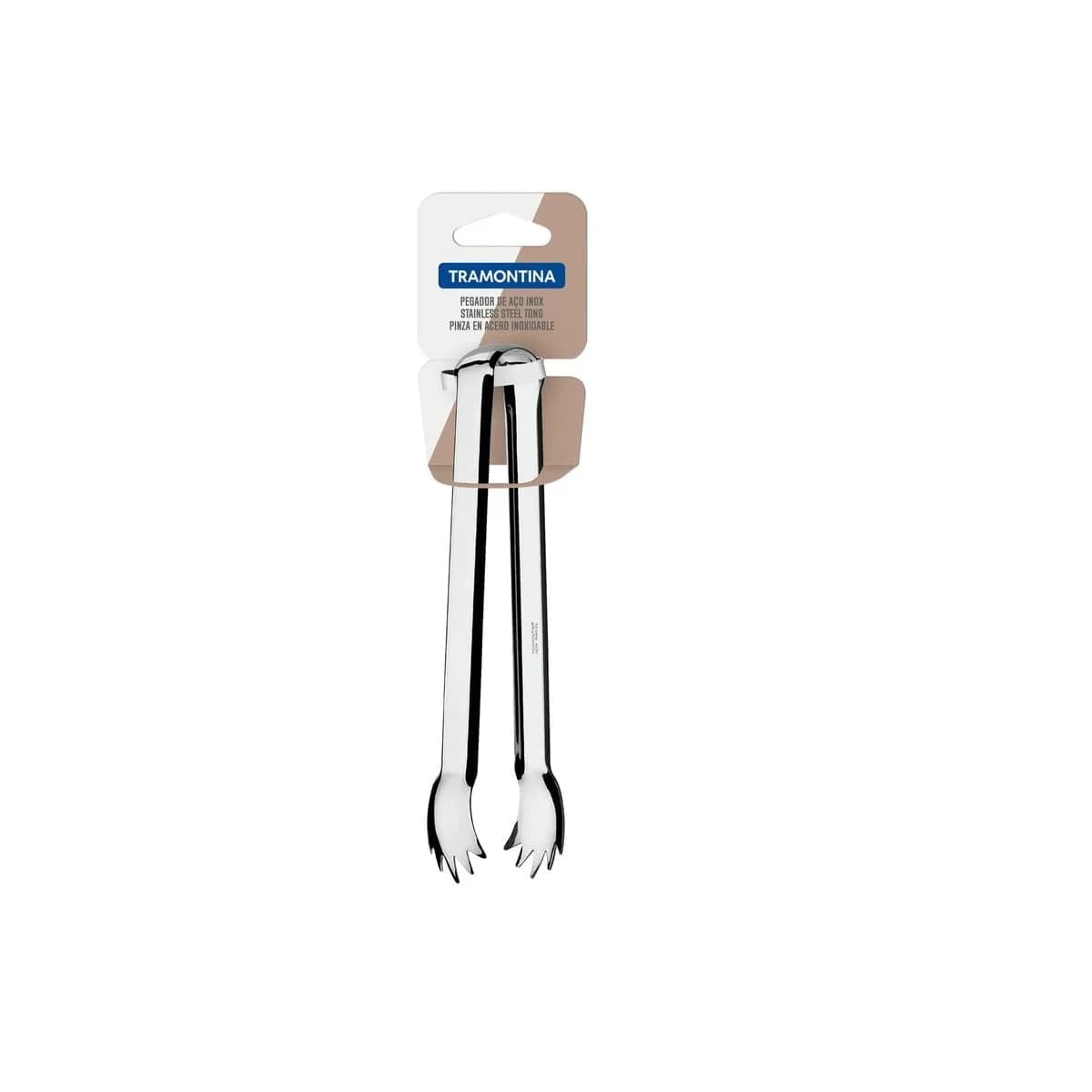 Pinza Para Hielo Tramontina Acero Inoxidable Grupo Dos 18 Cm — imagen 2 de 3