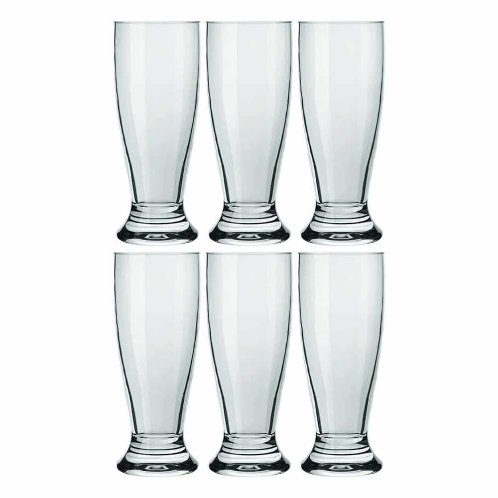 Vaso De Vidrio Cerveza 200 Ml Munich X 6 Unid.