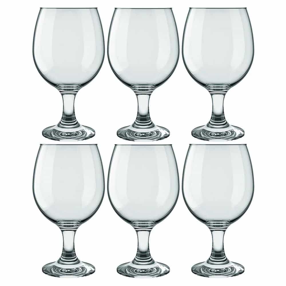 Copa De Agua Vidrio Nadir 320 Ml Gallant X6 Unid.