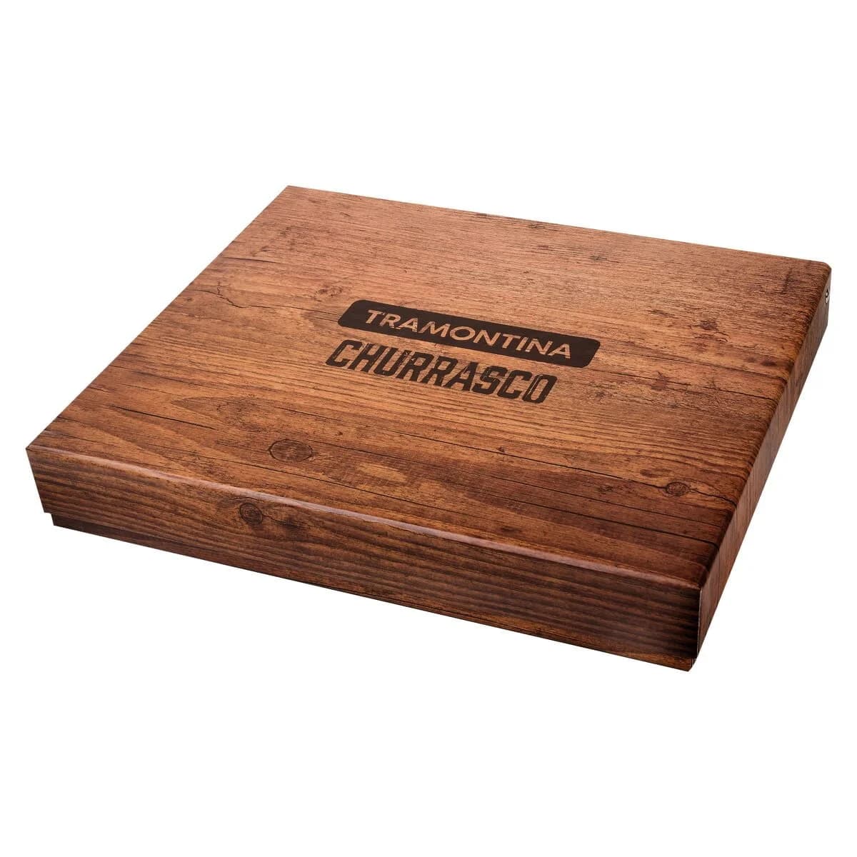 Juego De Asado Cubiertos Tabla Tramontina Polywood 15 Piezas — imagen 2 de 2