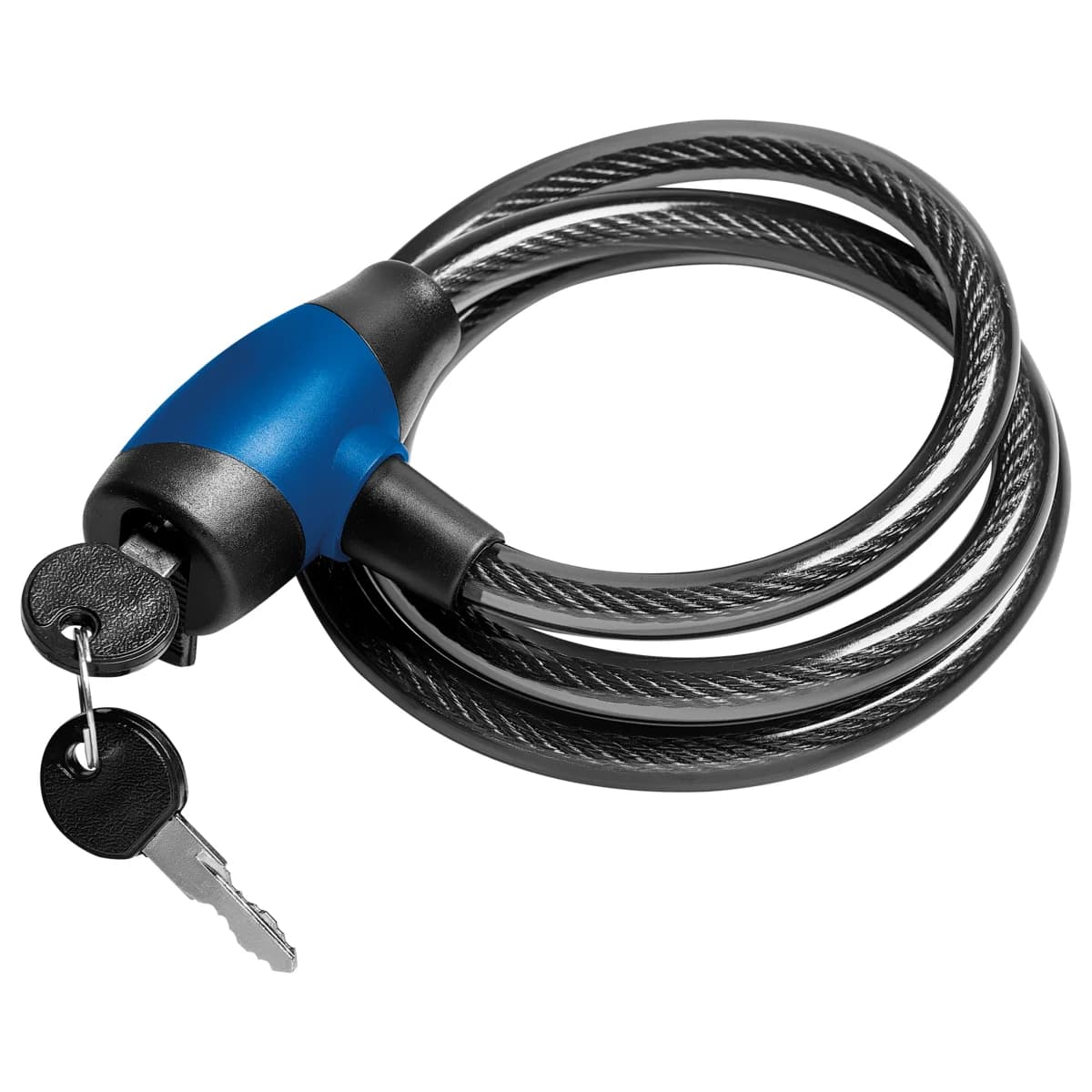 Candado Para Bicicleta Linga Tramontina Flexible 2 Llaves — imagen 3 de 5
