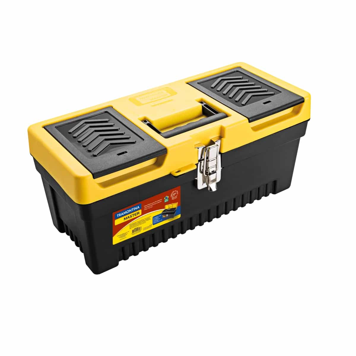 Caja De Herramientas Tramontina Con Bandeja 43 Cm X 19 Cm