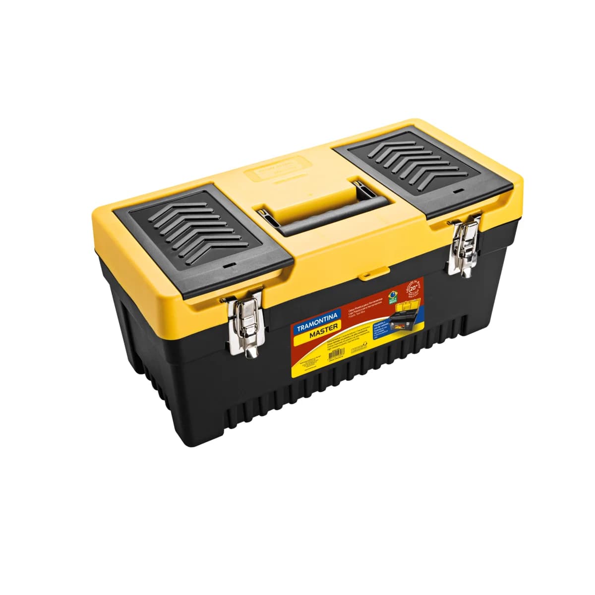Caja De Herramientas Tramontina Con Bandeja 51 Cm X 24 Cm — imagen 1 de 7