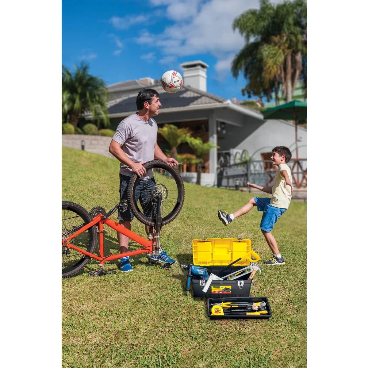 Caja De Herramientas Tramontina Con Bandeja 51 Cm X 24 Cm — imagen 7 de 7