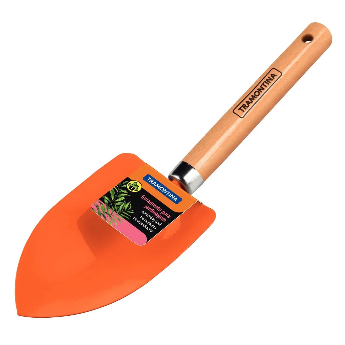 Pala De Metal Tramontina Jardineria Mango Madera 30 Cm — imagen 2 de 6