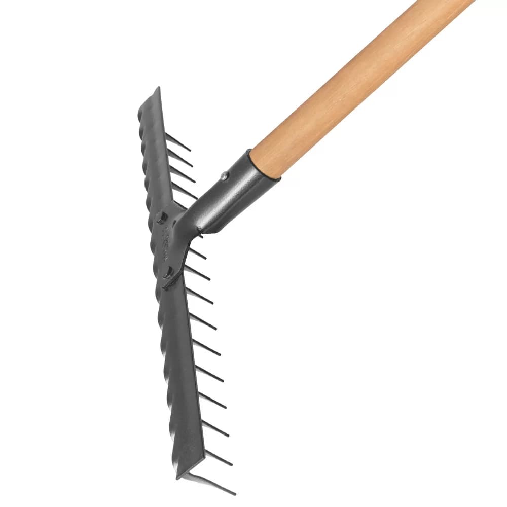 Rastrillo 16 Dientes Mango De Madera 120 Cm Tramontina — imagen 2 de 3