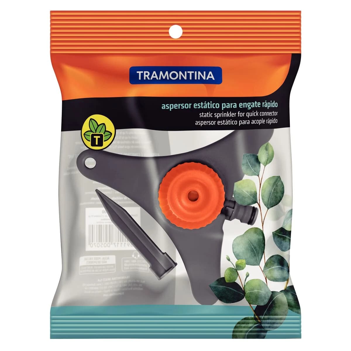 Aspersor Estatico Regador De Jardin Tramontina Plastico — imagen 2 de 4