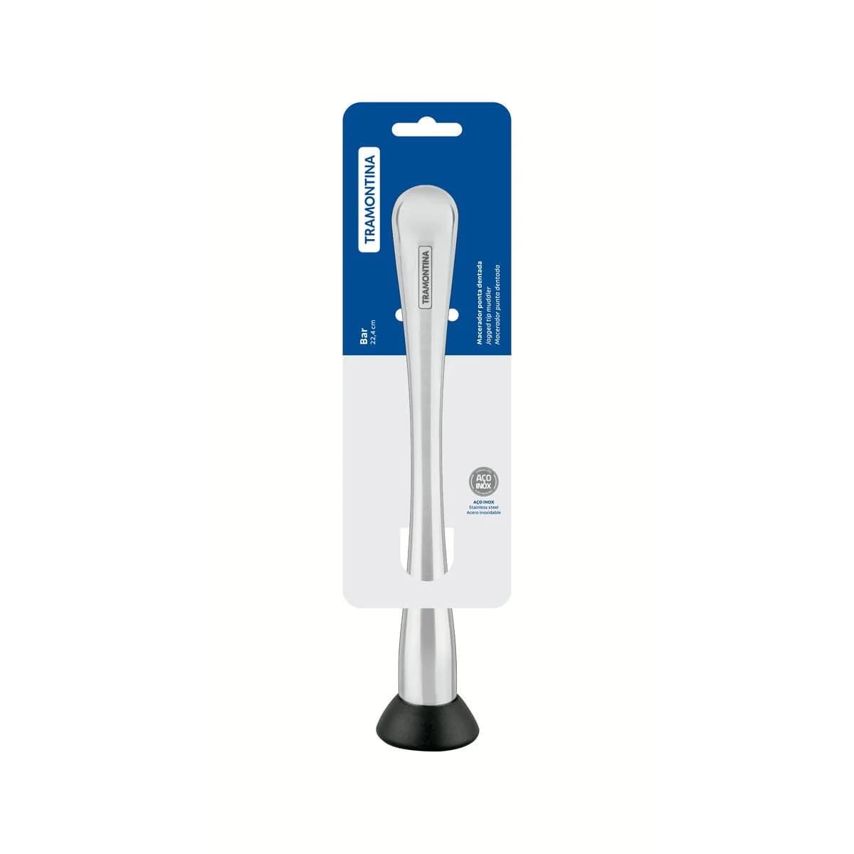 Triturador De Cocteleria Macerador Acero Inoxidable 22,4 Cm — imagen 2 de 6