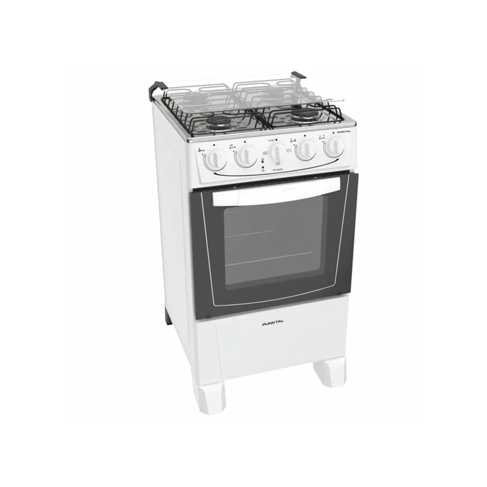 Cocina Punktal Pk-509 4 Hornallas Electrico Combinada 50 Lts