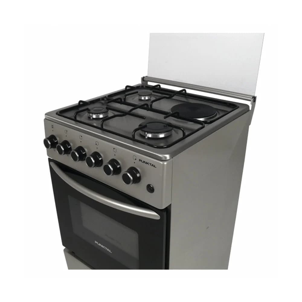 Cocina Punktal Turca Pk-1930tk Gas 4 Hornallas Inox 52l — imagen 3 de 6