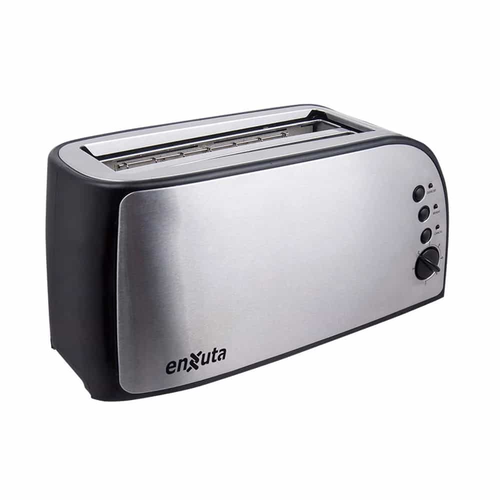 Tostadora Enxuta 4 Panes 7 Niveles Potencia 1200 1500w