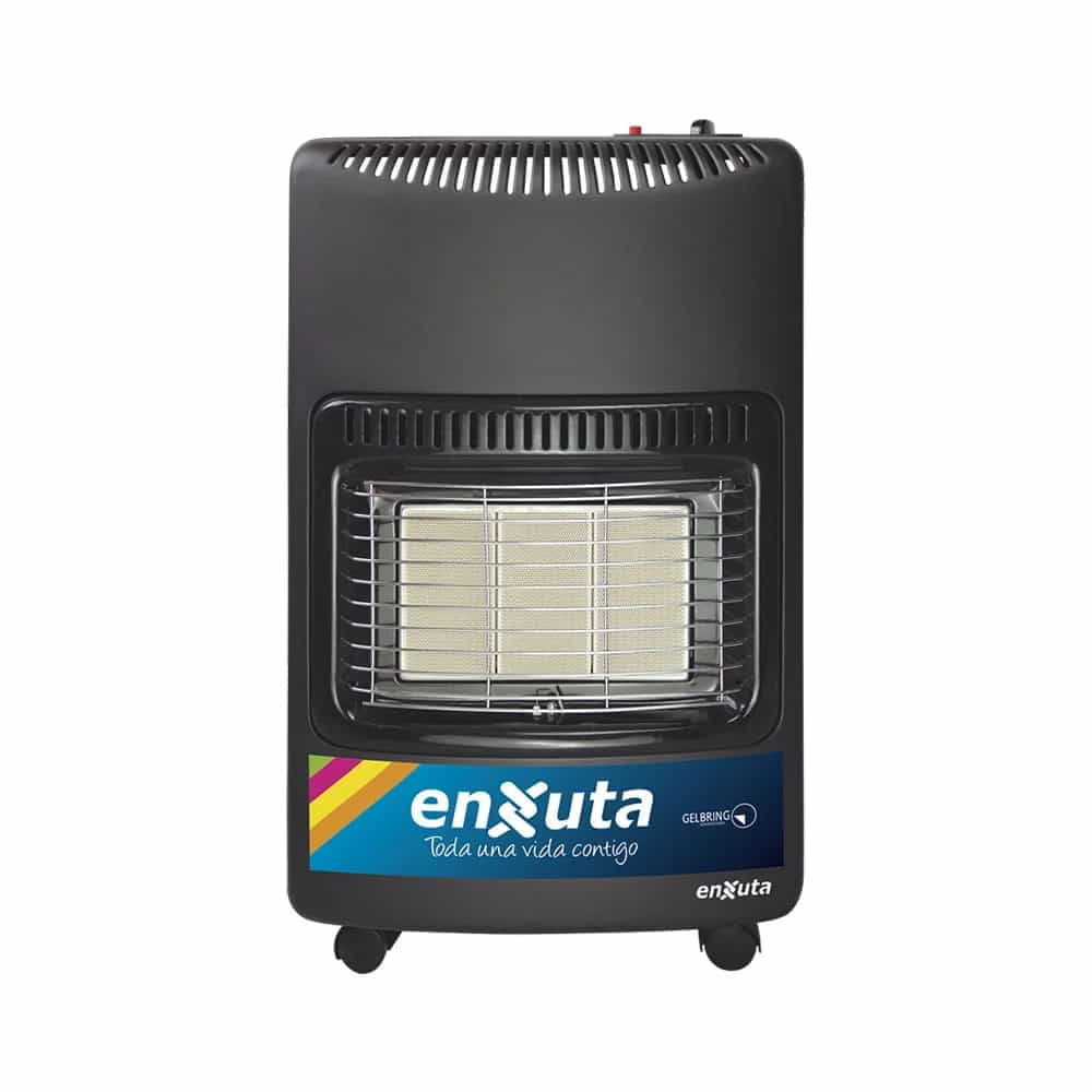 Estufa Supergas Enxuta Con Manguera Y Valvula De Seguridad