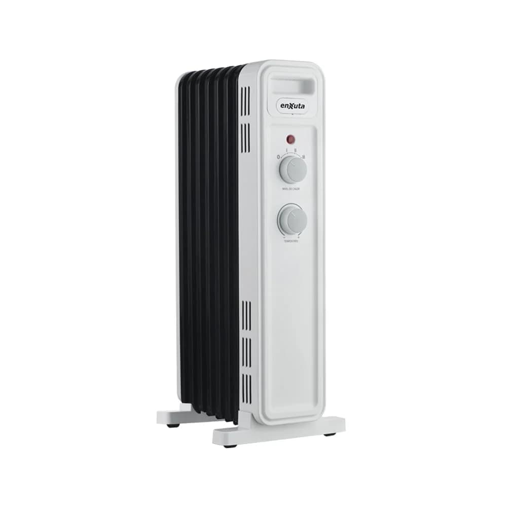 Radiador De Aceite Enxuta 7 Elementos 1500w Termostato — imagen 2 de 3