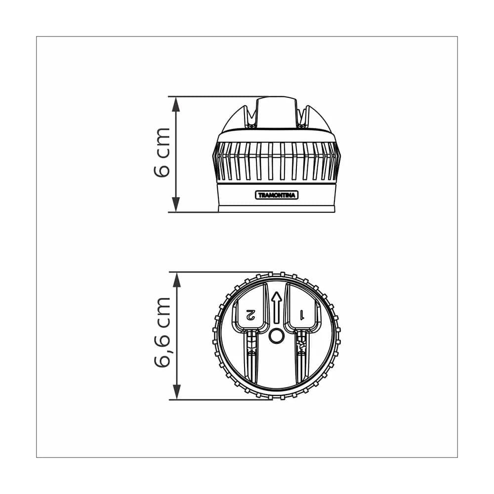 Afilador De Cuchillas Tramontina Con Ventosa Cm Profio — imagen 5 de 6