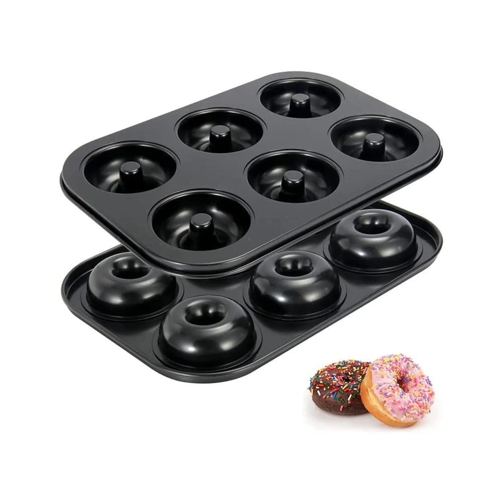 Molde De Donas X6 Teflon Antiadherente Asadera — imagen 1 de 5