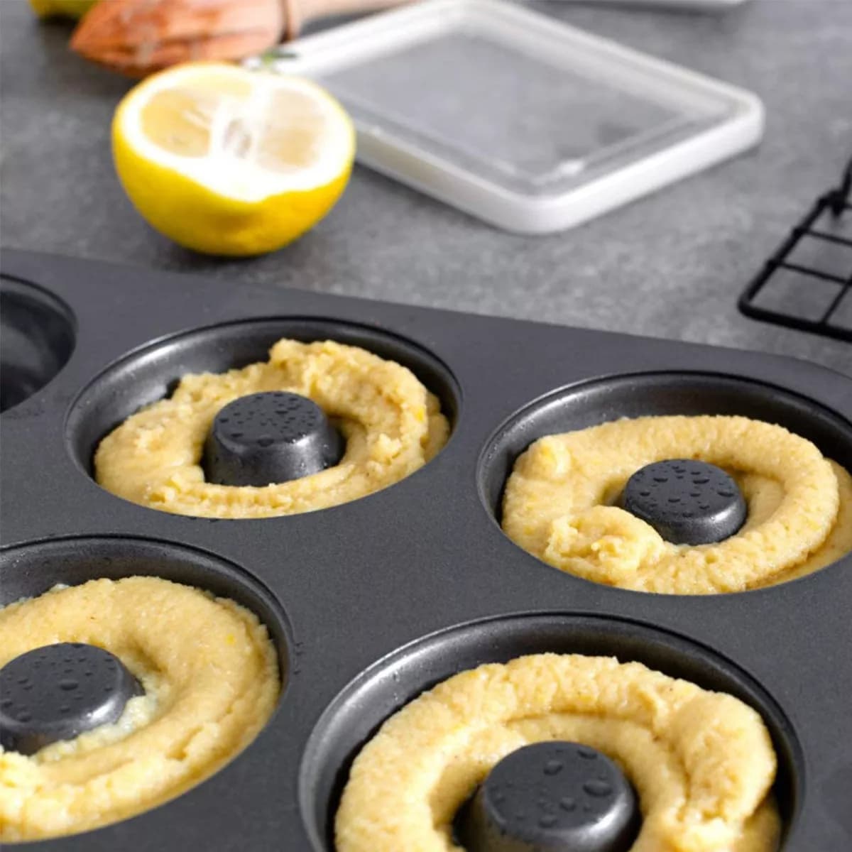 Molde De Donas X6 Teflon Antiadherente Asadera — imagen 5 de 5
