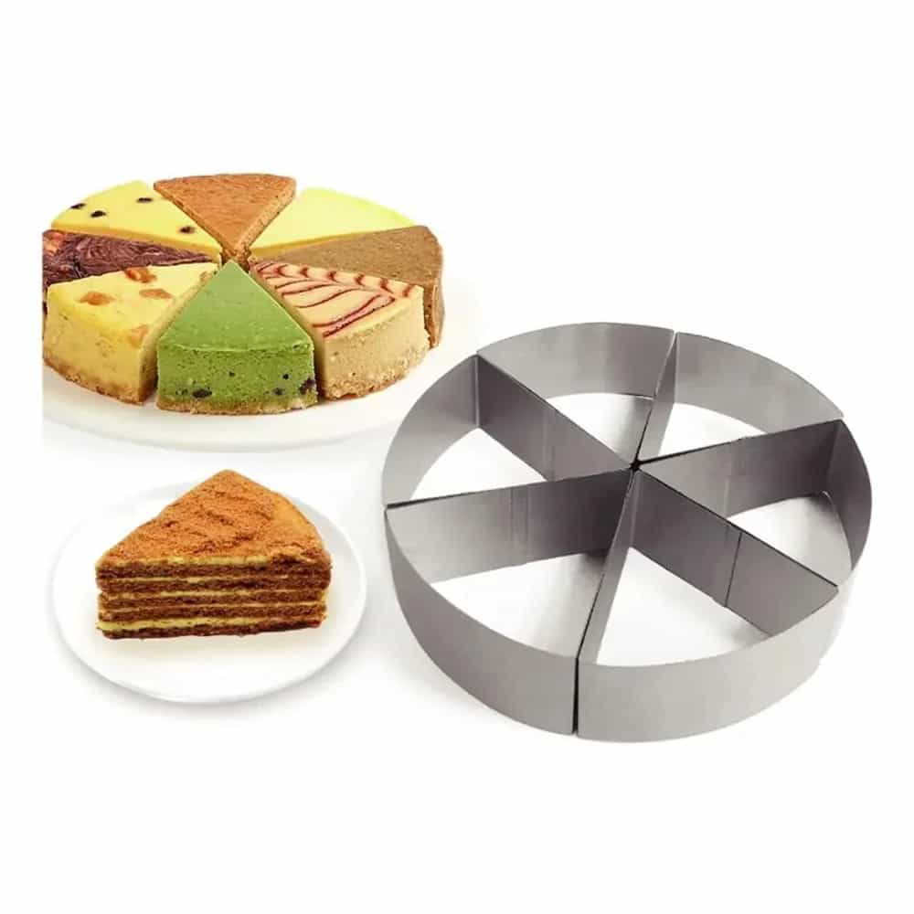 Molde Para Hornear Cortador Separador De Tortas Postres