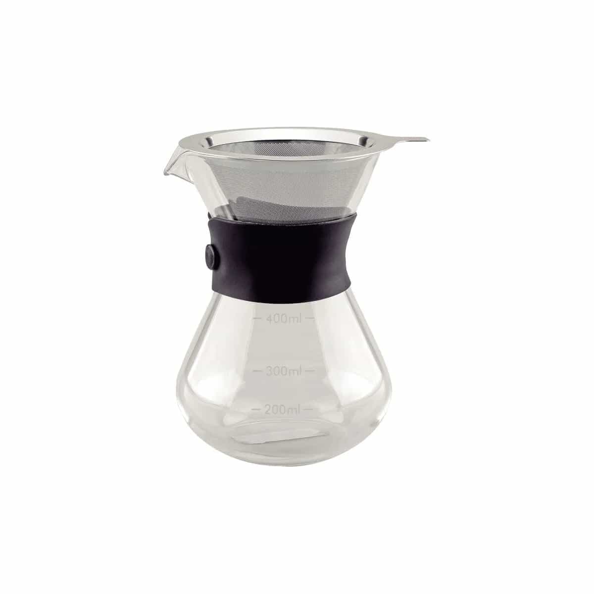 Cafetera Tramontina Con Colador Acero Inoxidable 400 Ml