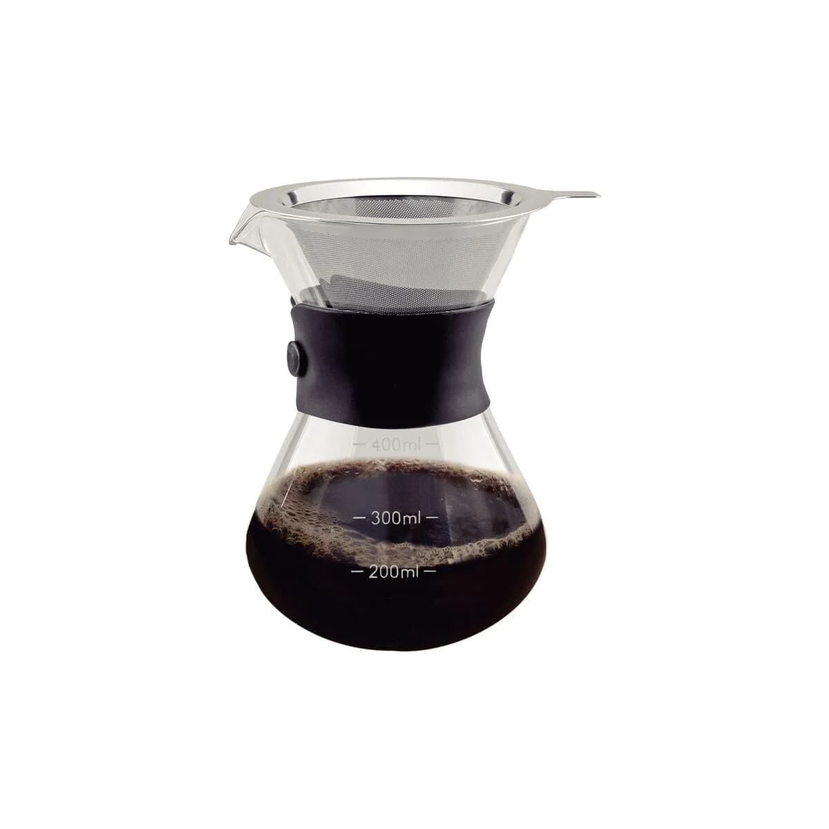 Cafetera Tramontina Con Colador Acero Inoxidable 400 Ml — imagen 3 de 8