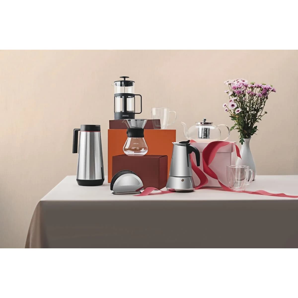 Cafetera Tramontina Con Colador Acero Inoxidable 400 Ml — imagen 4 de 8