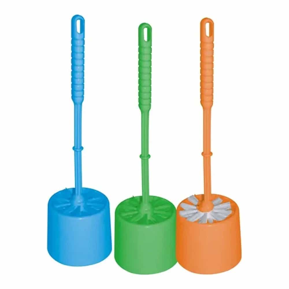 Escobilla Cepillo Para Baño Inodoro Plastico 35,5 Cm