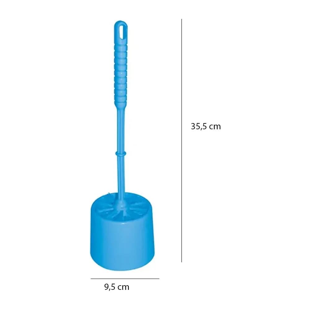 Escobilla Cepillo Para Baño Inodoro Plastico 35,5 Cm — imagen 2 de 2