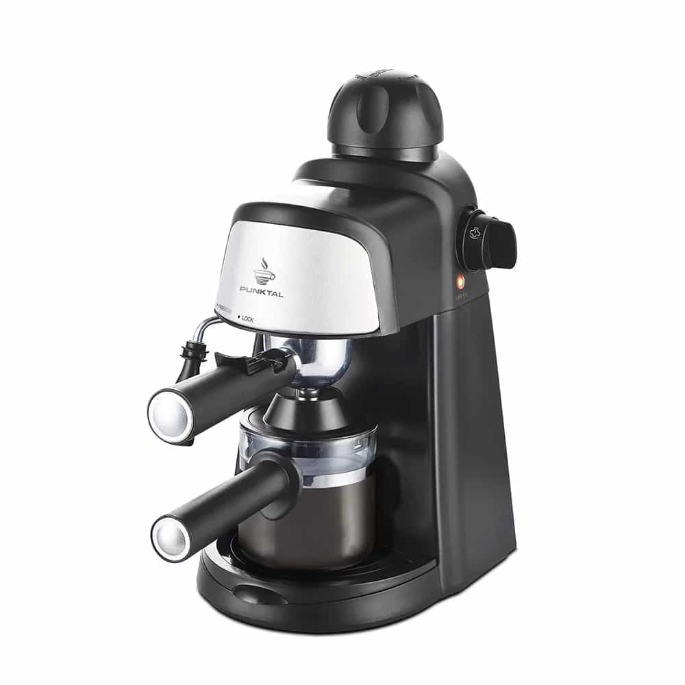 Cafetera Punktal Pk-213 Caf Semi Automática Negra Expreso