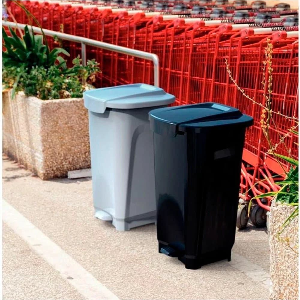 Papelera Basurero Con Pedal Residuos Tramontina 50 Litros — imagen 3 de 3