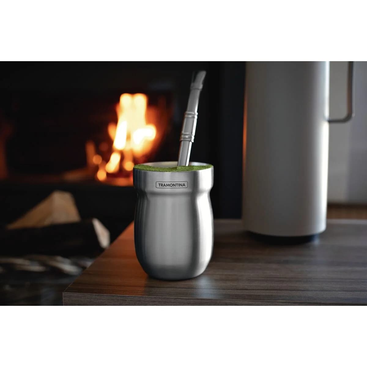 Mate Tramontina Acero Inoxidable 240 Ml Frio Caliente — imagen 3 de 4