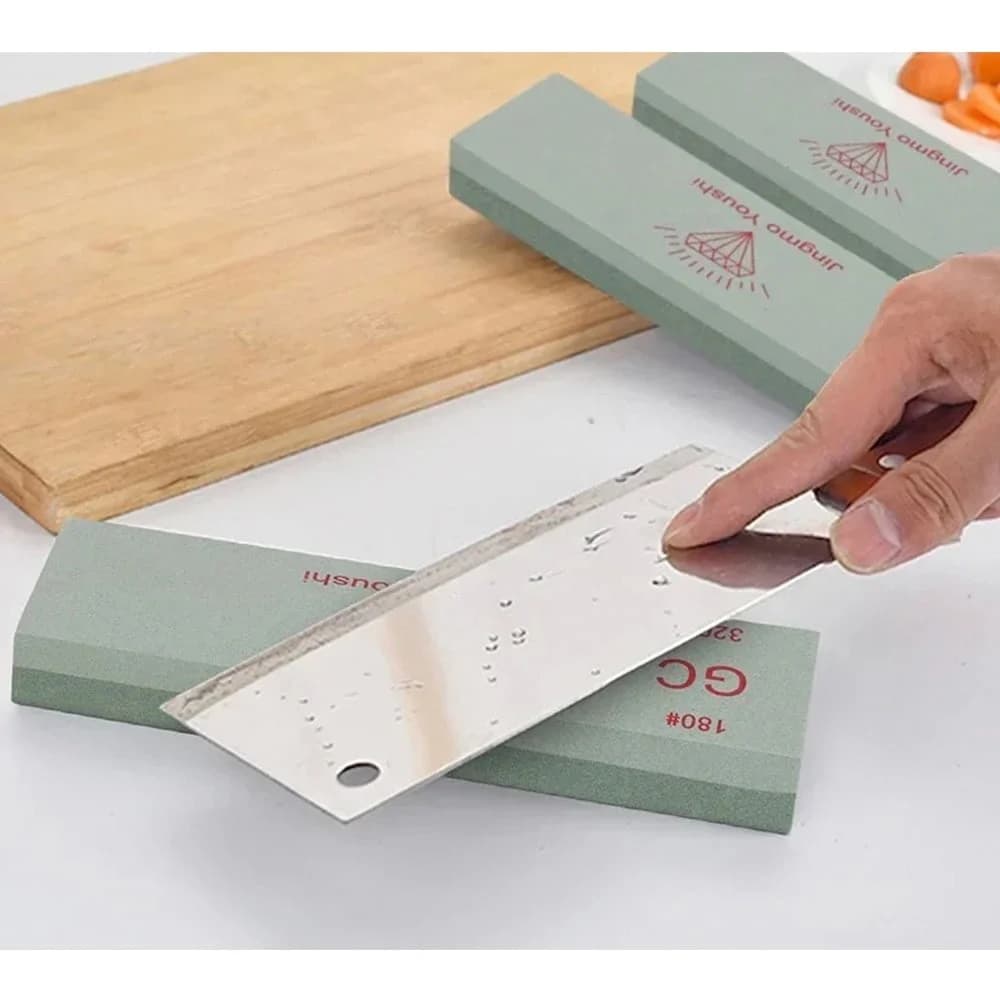 Afilador Píedra De Afilar Cuchillas Tijera Cocina 20 X 5 Cm — imagen 2 de 3