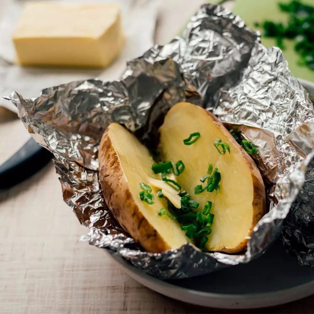 Papel De Aluminio Rollo Para Cocina Alimentos 15 M X 30 Cm — imagen 2 de 4