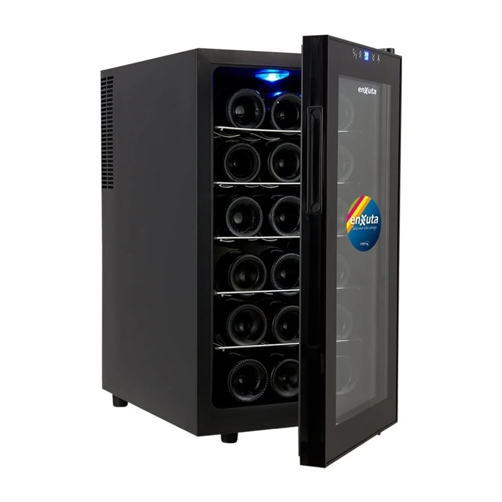 Enfriador De Vino Enxuta Para 18 Botellas 10c 18c Evenx3318 — imagen 2 de 3