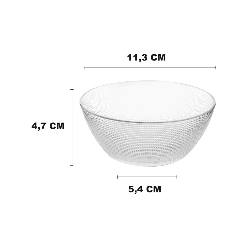Juego De Bowl Para Postre Vidrio Compotera X6 Uni 250 Ml — imagen 4 de 6