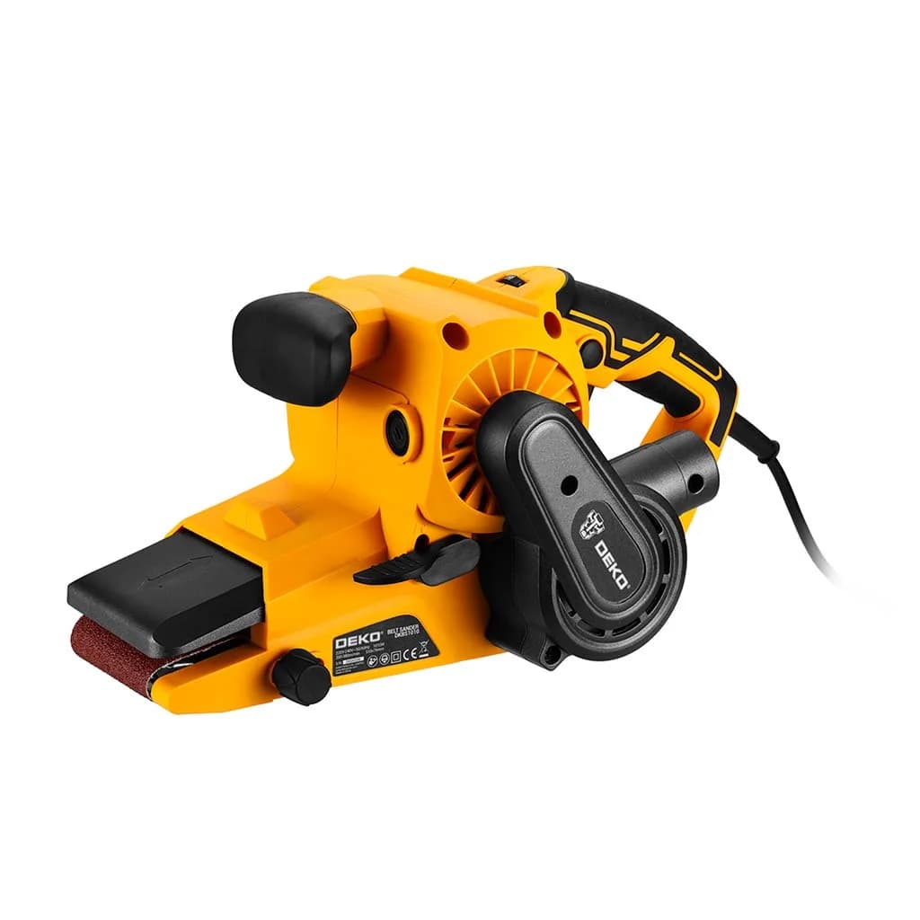 Lijadora De Banda Deko Dkbs1010 1010w Lija 76x533mm Amarillo — imagen 1 de 4