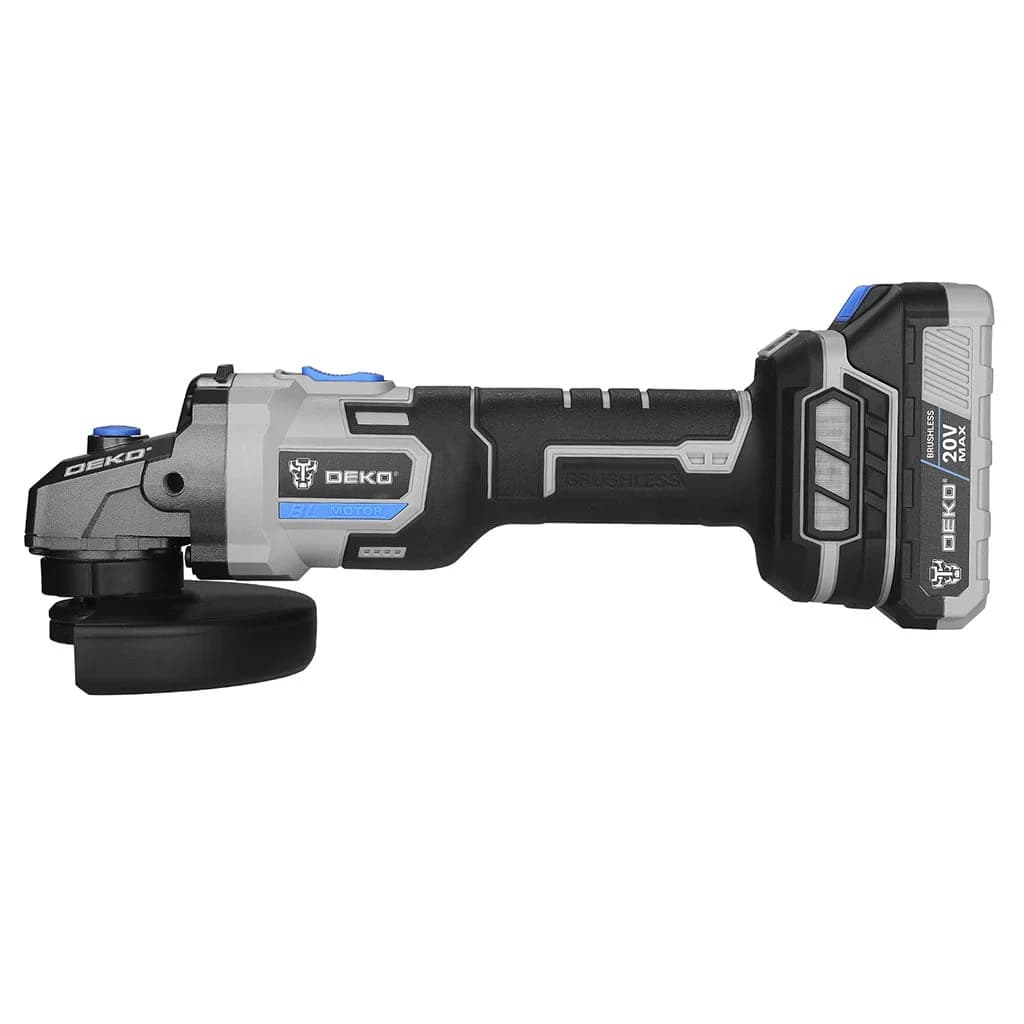 Amoladora Angular 5'' 20v C/bat. 4.0ah Y Carg Deko Brushless — imagen 2 de 4