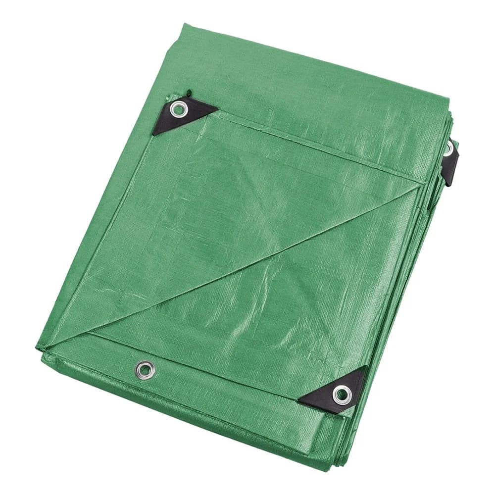 Lona Impermeable Verde Con Proteccion Uv 6m X 4m Goldex — imagen 1 de 4