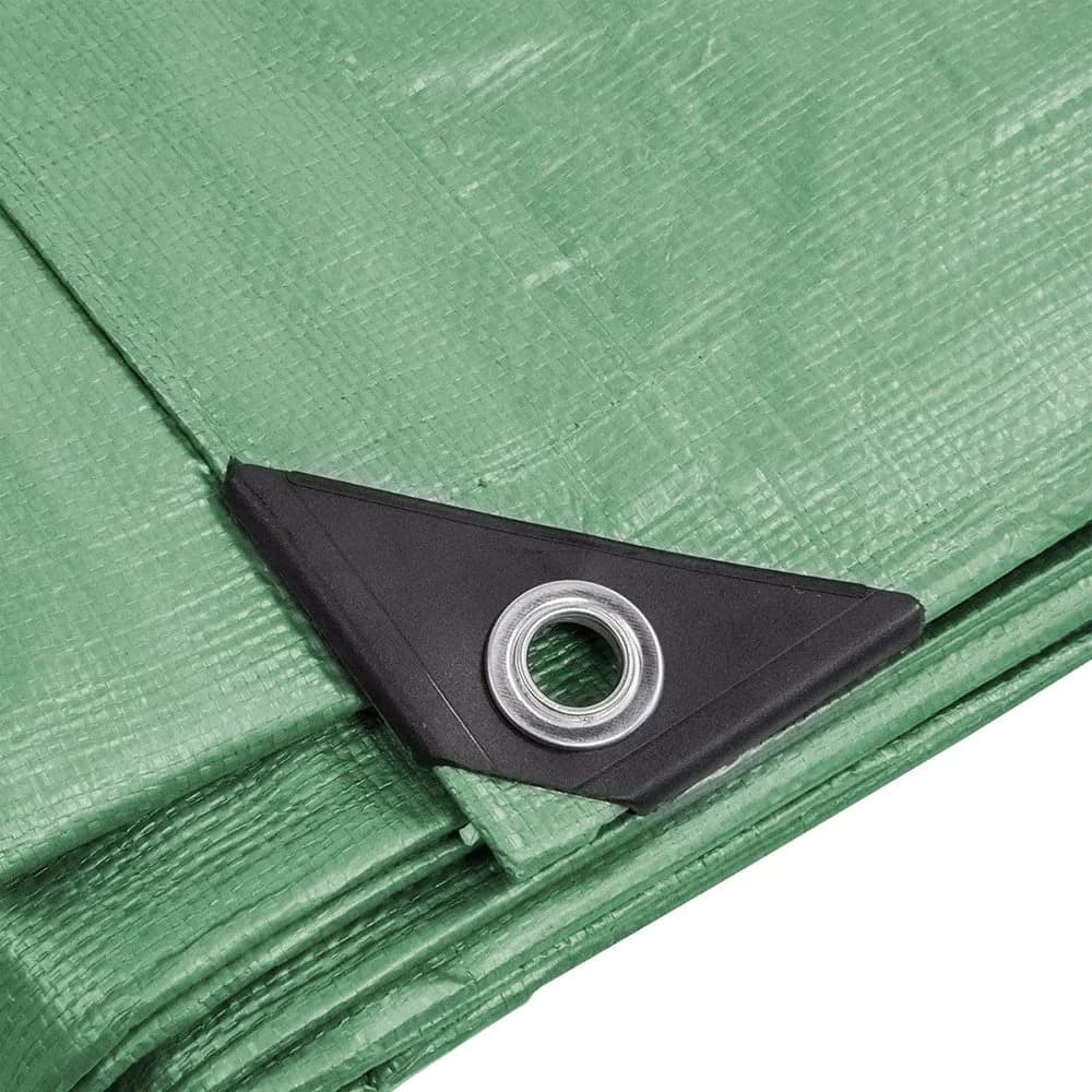 Lona Impermeable Verde Con Proteccion Uv 6m X 4m Goldex — imagen 2 de 4
