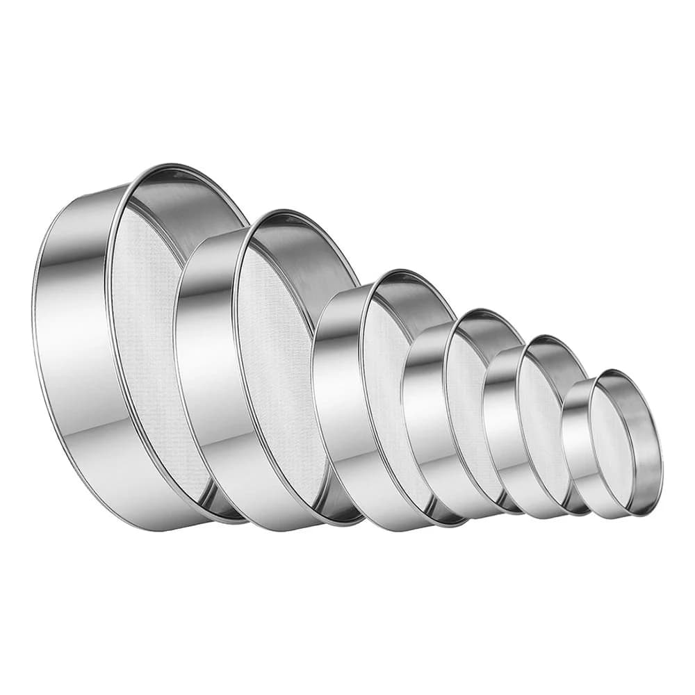 Cernidor Tamizador 6 Piezas Acero Inoxidable De 24 A 13 Cm — imagen 1 de 7