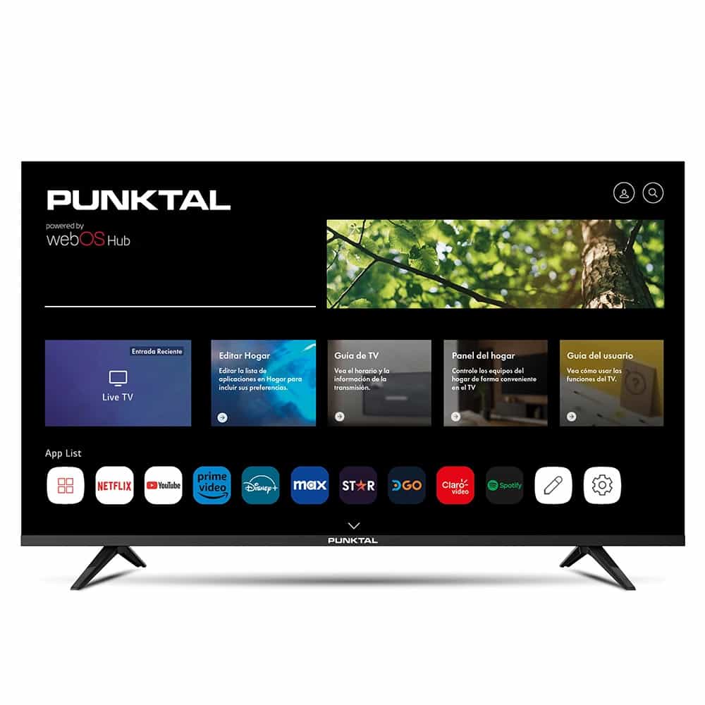 Televisor 55″ 4K LED Smart TV Frameless Punktal