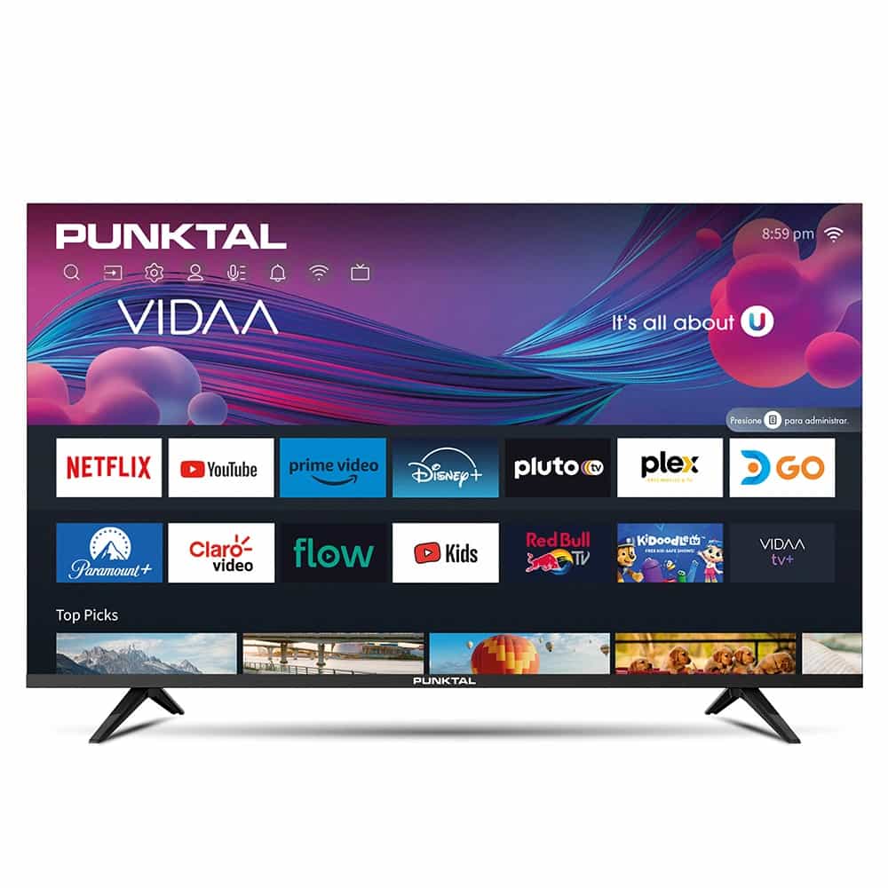 Televisor 43″ LED Smart TV Frameless Punktal