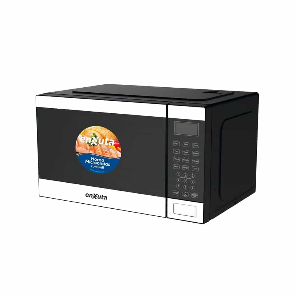 Microondas Con Grill Enxuta Moenx0325dgi-1 25 Litros 900w