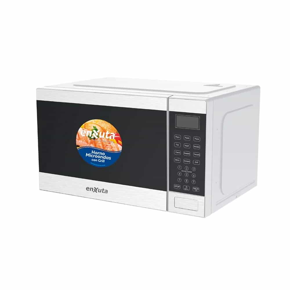 Microondas Grill Enxuta Moenx0325dg-1 Blanco 25 Litros 850w