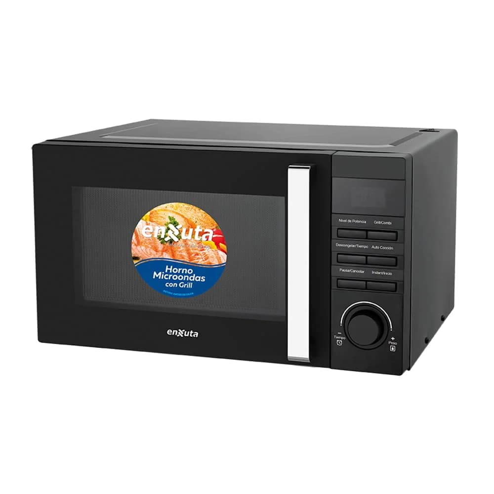 Microondas Grill Enxuta Moenx0323dgn Negro 23 Litros 1000w — imagen 1 de 1