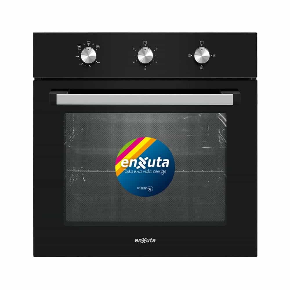 Horno Empotrable A Gas Enxuta Heenxg5500ng 70 Litros Negro