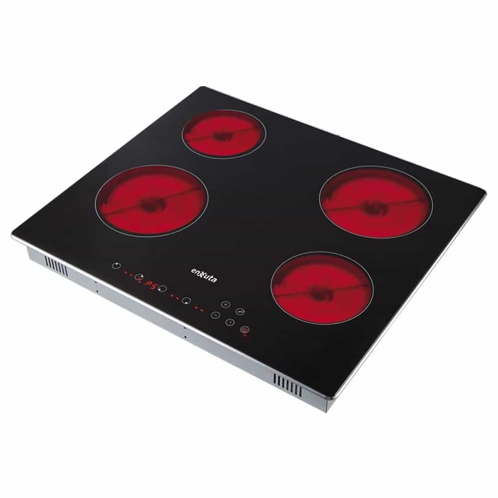 Anafe Vitroceramica 4 Hornallas Avcenx160tc Enxuta Negro