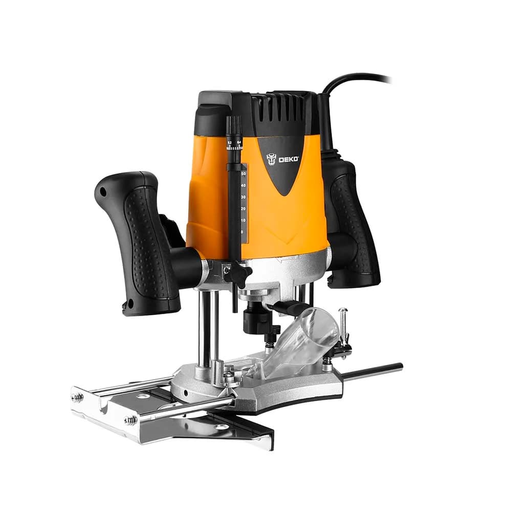 Trompo De Mano-router 6/8/12mm 1500w Dker12s Deko 50hz — imagen 3 de 3