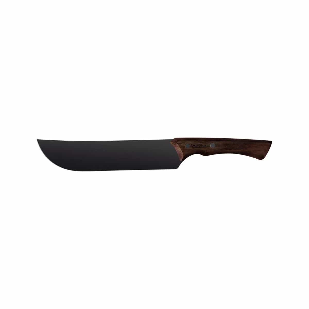 Cuchillo para carne Tramontina Churrasco Black de acero inoxidable oscurecido 8 pulgadas